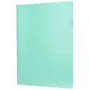 Pochette coin liderpapel polypropylene 180 microns a4 210x297mm capacite 20f coloris vert pomme opaque