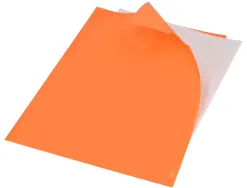 Pochette coin liderpapel polypropylene 180 microns a4 210x297mm capacite 20f coloris orange fluo