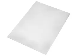 Pochette coin q-connect polypropylène grainé économique 12/100e incolore transparent sachet 10 unités