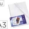Pochette coin viquel art'corner creativ'gallery pp lisse translucide 20/100e a3 lot 5 unites