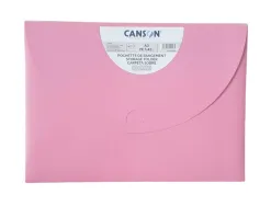 Pochette de rangement canson 27x35cm 500á - pastel assorties new