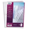 Pochette elba recharge protège-documents vario zip polyvision cristal lisse a4 210x297mm paquet 10 unités
