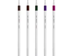 Pochette emott 5 feutres vintage colors pointe fine coloris assortis