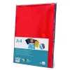 Pochette enveloppe liderpapel polypropylène 180 microns a4 297x210mm fermeture velcro coloris assortis pack 12 unités