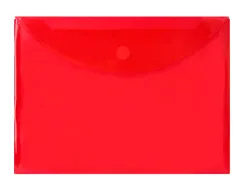 Pochette enveloppe liderpapel polypropylène 180 microns a4 297x210mm fermeture velcro coloris assortis pack 12 unités