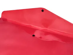 Pochette enveloppe liderpapel polypropylene 180 microns a3 420x297mm 50f fermeture bouton resistant rouge