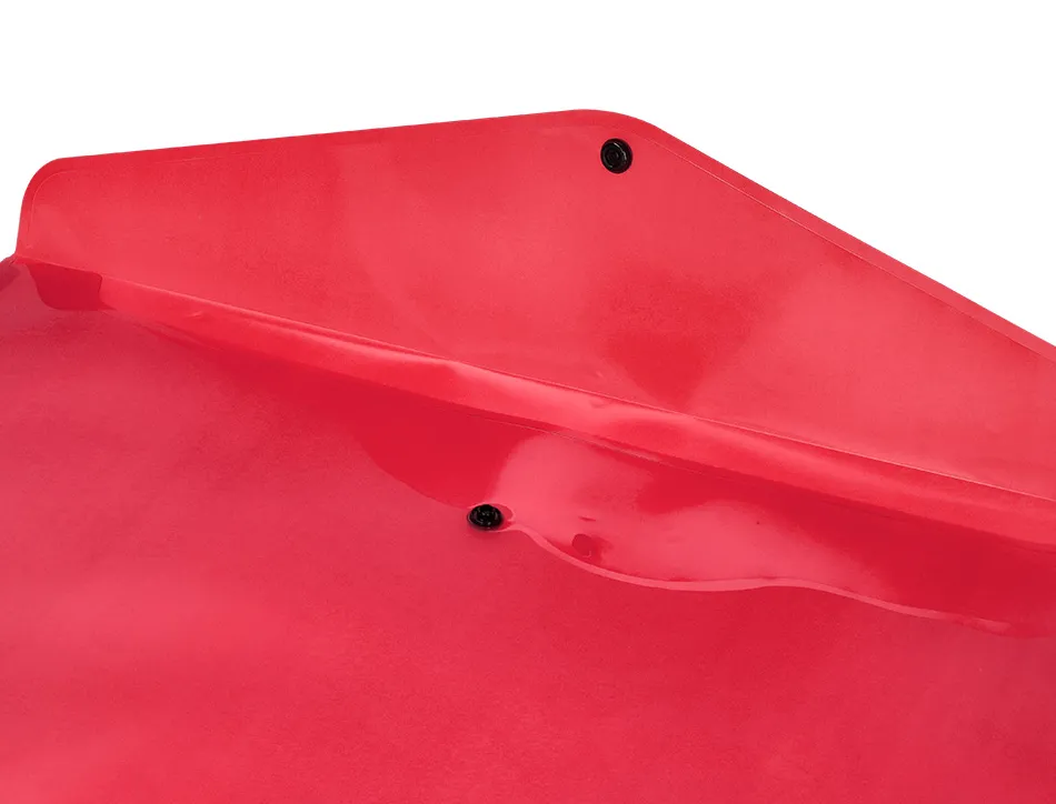 Pochette enveloppe liderpapel polypropylene 180 microns a3 420x297mm 50f fermeture bouton resistant rouge