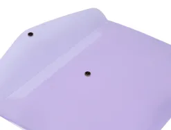 Pochette enveloppe liderpapel polypropylene 180 microns a4 97x210mm 50f fermeture bouton lavande opaque