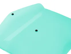 Pochette enveloppe liderpapel polypropylene 180 microns a4 97x210mm 50f fermeture bouton vert pomme opaque