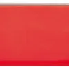 Pochette enveloppe liderpapel polypropylene 180 microns a6 105x148mm fermeture eclair rouge translucide
