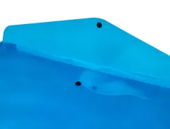 Pochette enveloppe liderpapel polypropylène 180 microns a3 420x297mm 50f fermeture bouton résistant transparent bleu
