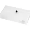 Pochette enveloppe liderpapel polypropylène 180 microns a7 105x74mm 50f fermeture bouton résistant transparent