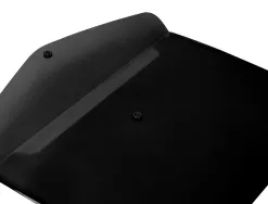 Pochette enveloppe liderpapel polypropylene 180 microns a4 97x210mm 50f fermeture bouton resistant noir opaque