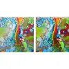 Pochette feuilles aluminium metal a repousser graine creative 30x16cm 10 feuilles coloris argent