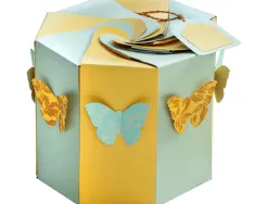 Pochette folia papier cartonne or et argent a4 21x29 cm 300g 5 feuilles or et 5 feuilles argent
