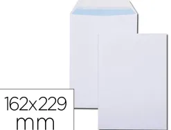 Pochette gpv blanche recyclée 90g c5 162x229mm boîte 500 unités