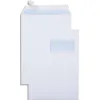 Pochette gpv économique blanche 90g c4 229x324mm fenêtre 50x110mm boîte 250 unités