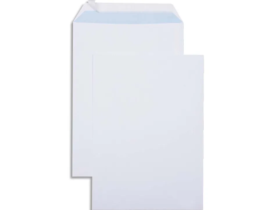 Pochette gpv économique blanche 90g c4 229x324mm boîte 250 unités