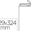 Pochette gpv dos carton 500g vélin blanc 120g anti-pli c4 229x324mm sachet 25 unités