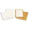 Pochette gpv dos carton 500g kraft blond 120g anti-pli c4 229x324mm boîte 100 unités