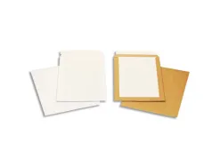 Pochette gpv dos carton 500g kraft blond 120g anti-pli c4 229x324mm boîte 100 unités