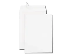 Pochette gpv dos carton 500g vélin blanc 120g anti-pli 24 260x330mm sachet 25 unités