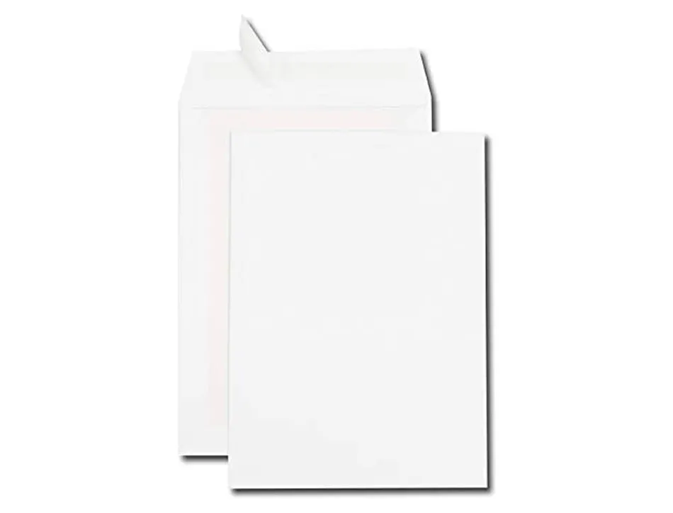 Pochette gpv dos carton 500g vélin blanc 120g anti-pli 24 260x330mm sachet 25 unités