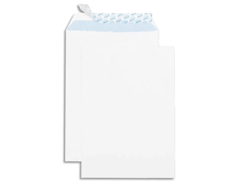 Pochette gpv everyday adhési ve vélin blanc 90g c4 229x324mm boîte 250 unités