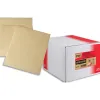 Pochette gpv kraft armé 120g c4 229x324mm soufflet 50mm paquet 50 unités