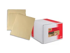 Pochette gpv kraft armé 120g c4 229x324mm soufflet 50mm paquet 50 unités