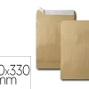 Pochette gpv kraft armé 120g 24 260x330mm soufflet 50mm paquet 50 unités