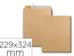 Pochette gpv kraft armé tr ès résistant 120g c4 229x324mmfermeture auto-adhésive boîte 250 unités