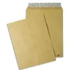 Pochette gpv kraft brun qualite superieure 85g c4 229x324mm bande de protection paquet 50 unites