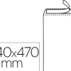 Pochette gpv kraft bulles air économique 340x470mm k coloris blanc 75g sachet 10 unités
