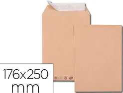 Pochette gpv kraft 90g b5 176x250mm boîte 500 unités