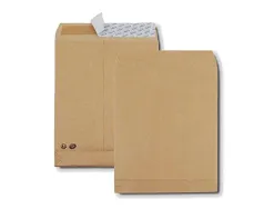 Pochette gpv kraft 120g c4 229x324mm soufflet 30mm anti-éclatement boîte 250 unités