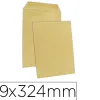 Pochette gpv kraft 90g c4 229x324mm fenêtre 50x110mm boîte 250 unités
