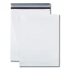 Pochette gpv polyethylene adhesive 275x365 blanc/noir paquet de 10