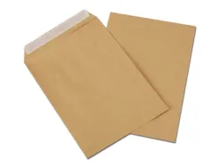 Pochette kraft gpv adhésive économique c5 162x229mm 90g boîte 500 unités
