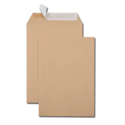 Pochette kraft gpv adhésive économique b5 176x250mm 90g boîte 500 unités