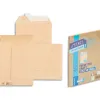 Pochette kraft gpv adhésive économique c5 162x229mm 90g paquet 10 unités