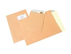 Pochette kraft gpv adhésive économique 24 260x330mm 90g sachet 25 unités