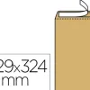 Pochette kraft gpv adhésive économique c4 229x324mm 90g fenêtre 50x100mm boîte 250 unités