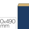 Pochette kraft vergé 60g 310x80x490mm coloris bleu