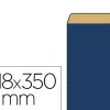 Pochette kraft vergé 60g 180x60x350mm coloris bleu