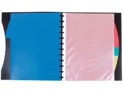 Pochette liderpapel polypropylène recharge protège-documents a4 210x297mm 70 microns lot 10 unités