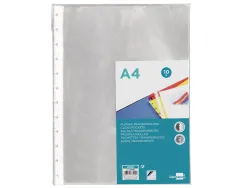 Pochette liderpapel polypropylène recharge protège-documents a4 210x297mm 70 microns lot 10 unités