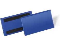 Pochette magnetique durable magnetique 150x67mm retail lot4 unites