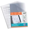 Pochette oxford polypropylène lisse 9/100e perforée usage intensif a4 210x297mm sachet 10 unités