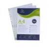 Pochette perforee exacompta a4 pp recycle graine 6/100eme paquet 100 unites